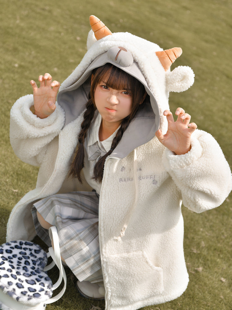 Sheep Cloud Fleece Jacket-ntbhshop