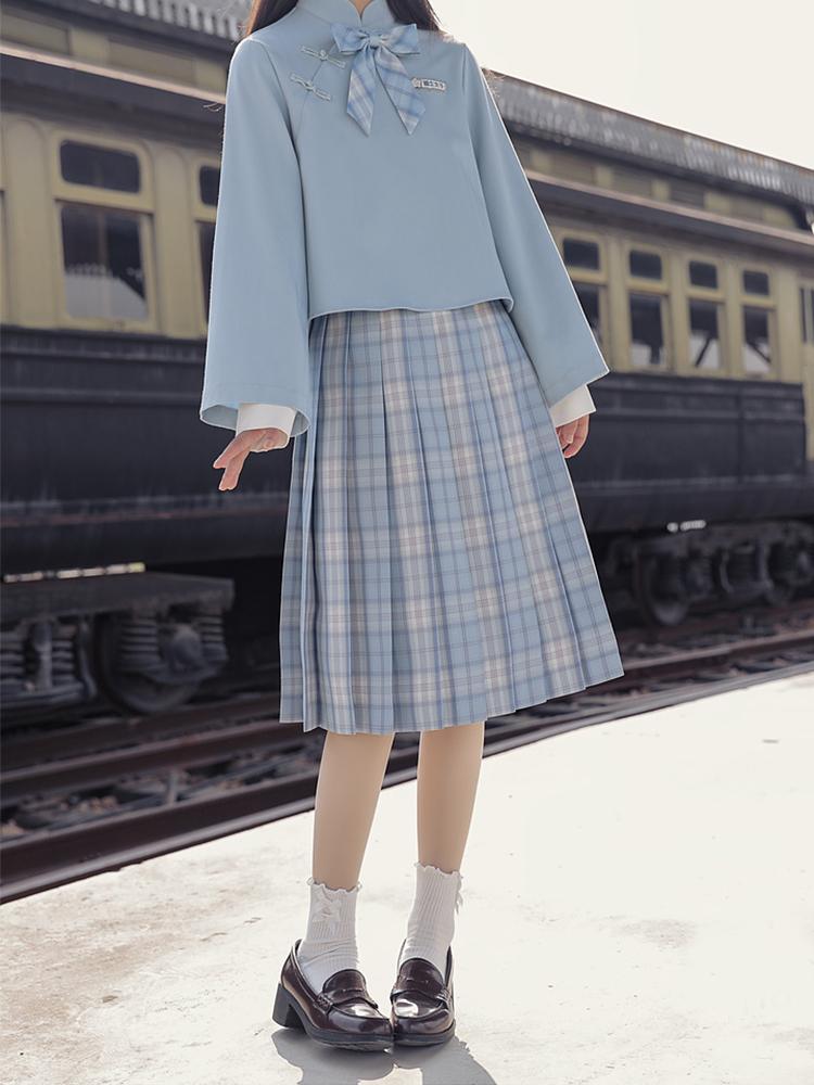 April Tian JK Uniform Skirts-ntbhshop