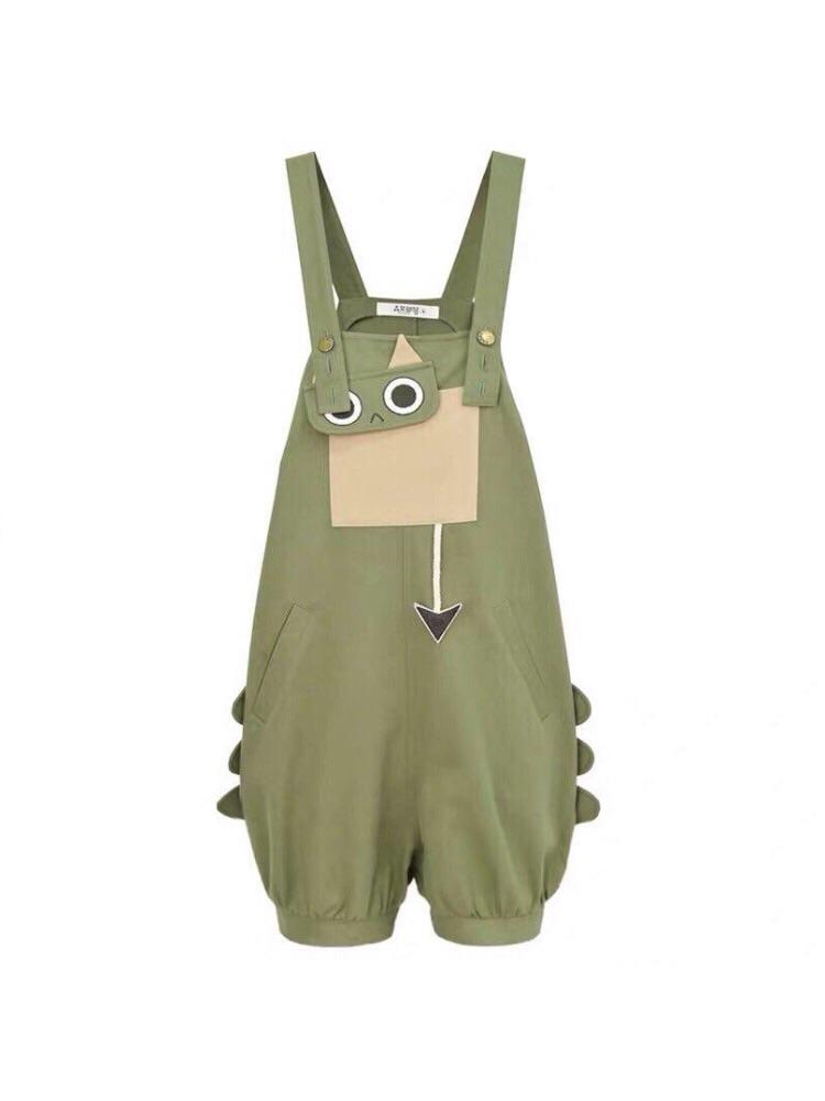 Baby Monster Tee & Overall Shorts-ntbhshop