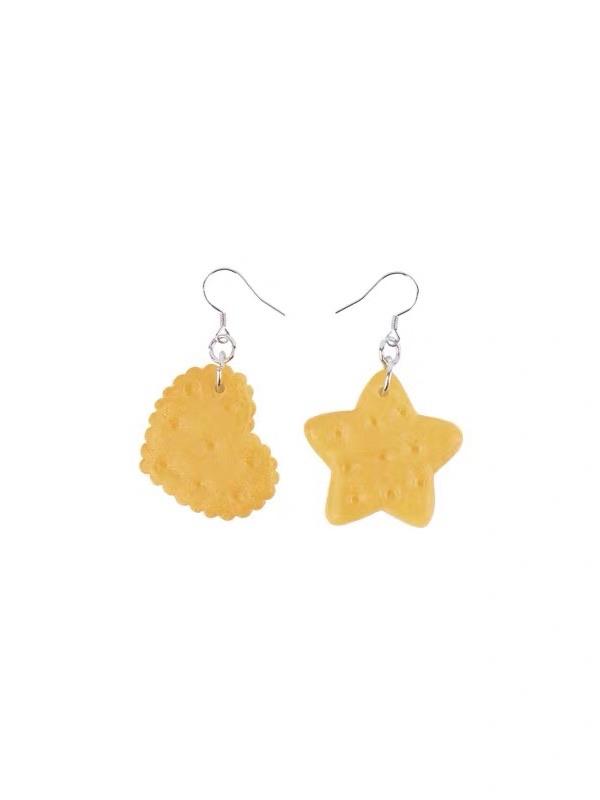 Sweet Biscuit Resin Earrings-ntbhshop