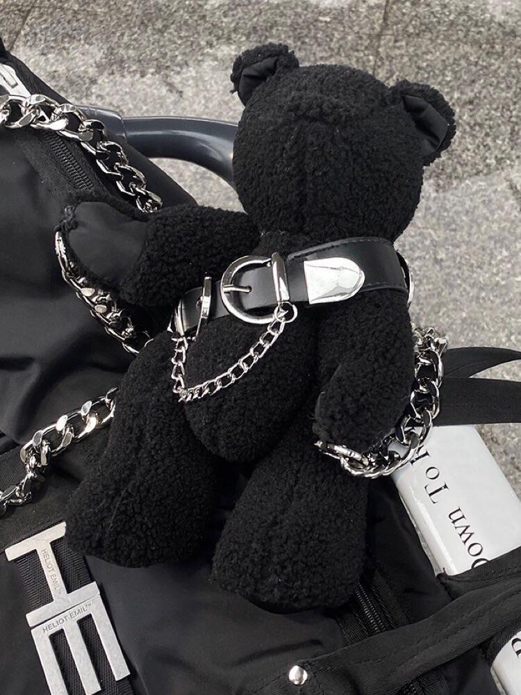 Black Bear Plush Toy-ntbhshop