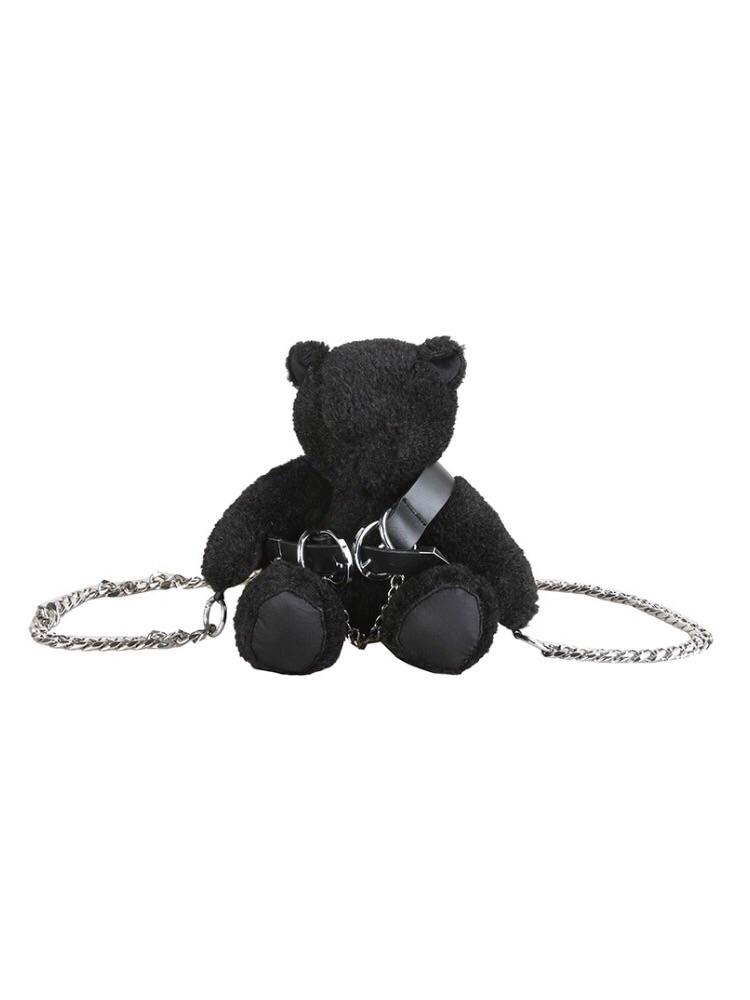 Black Bear Plush Toy-ntbhshop