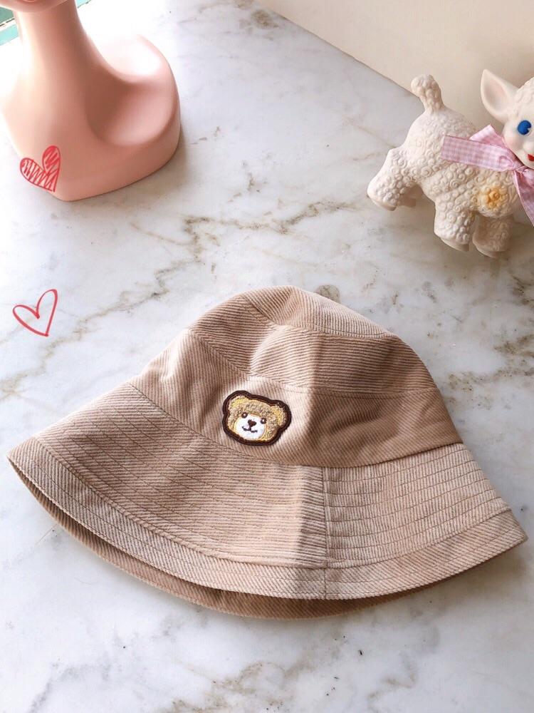 Brown Bear Corduroy Hats-ntbhshop