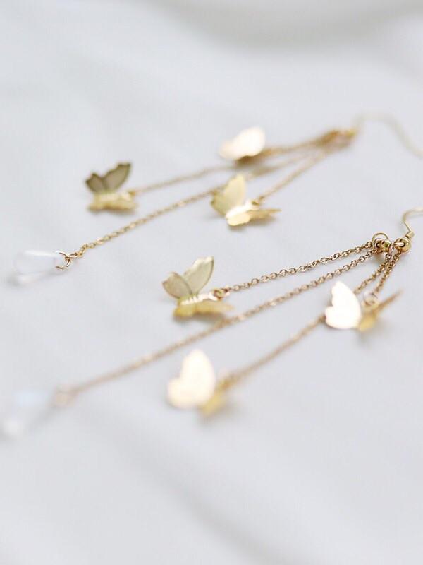 Butterflies Earrings-ntbhshop