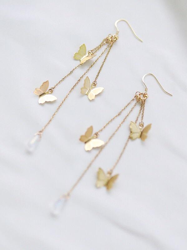 Butterflies Earrings-ntbhshop