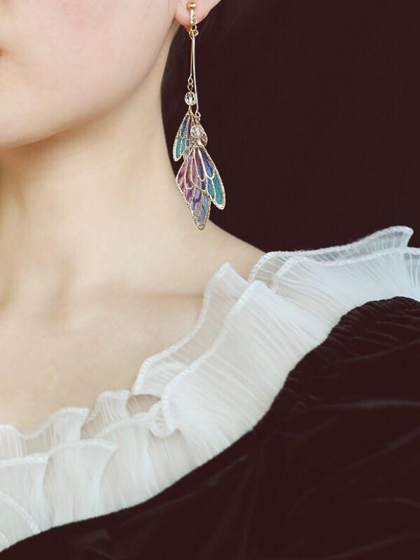 Butterfly Fairy Earrings-ntbhshop