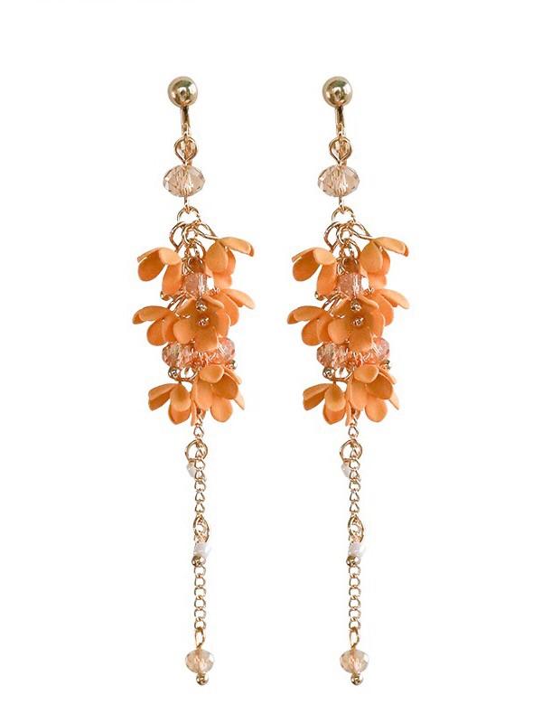 Cassia Fistula Earrings-ntbhshop