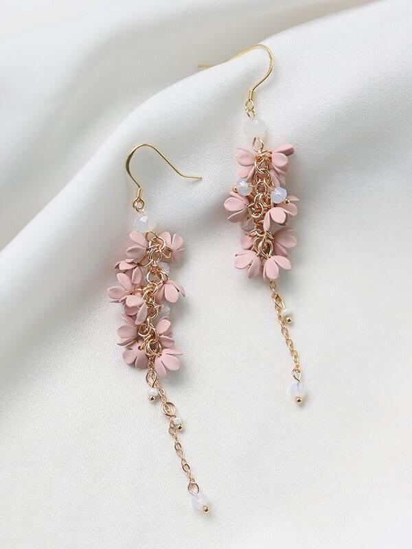 Cassia Fistula Earrings-ntbhshop