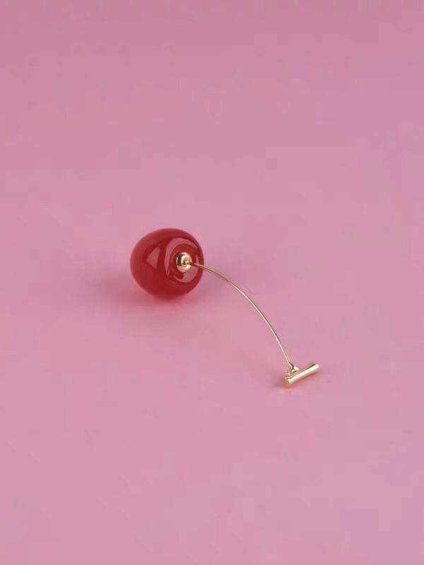 Cherry Drop Earrings-ntbhshop