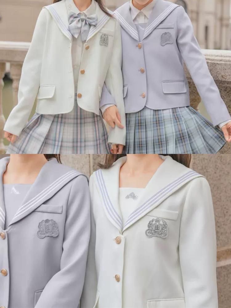 Cinderella JK Uniform Sailor Jackets-Outerwear-ntbhshop