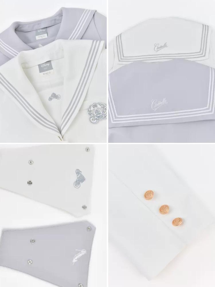 Cinderella JK Uniform Sailor Jackets-Outerwear-ntbhshop