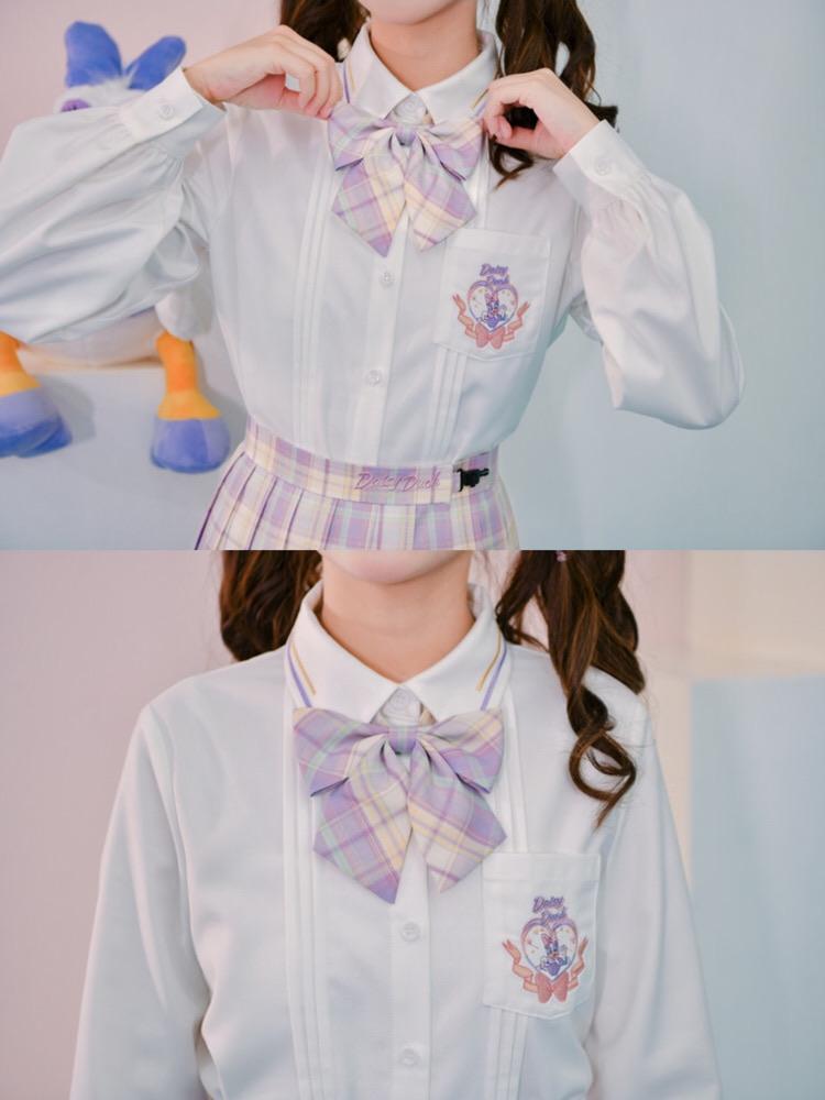 Daisy Duck JK Uniform Bow Ties & Neck Tie-ntbhshop
