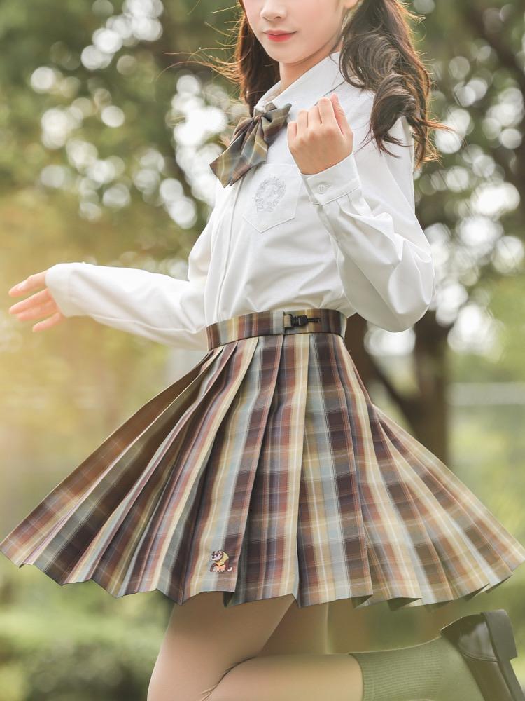 Flash Sloth JK Uniform Skirts-ntbhshop
