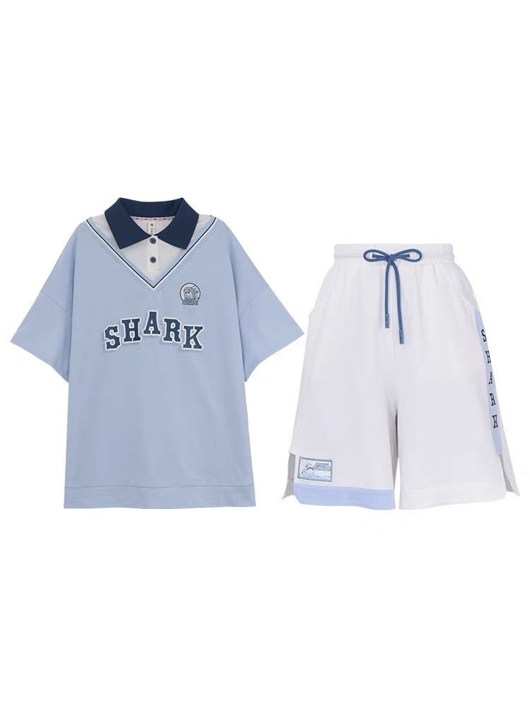 Angry Shark Polo & Shorts-ntbhshop
