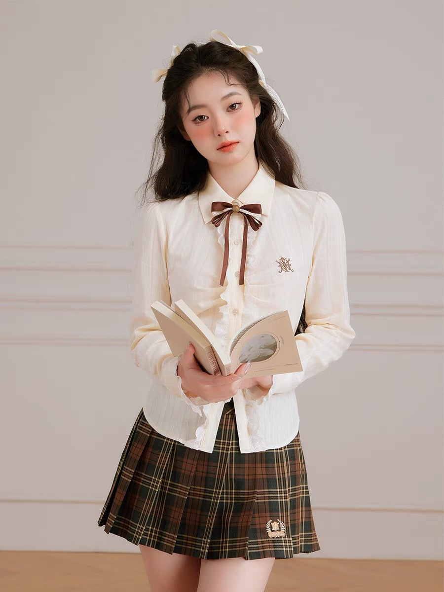 Chic Parisian Pleated Skirt-ntbhshop