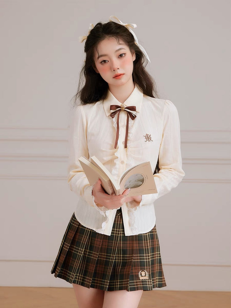 Chic Parisian Pleated Skirt-ntbhshop