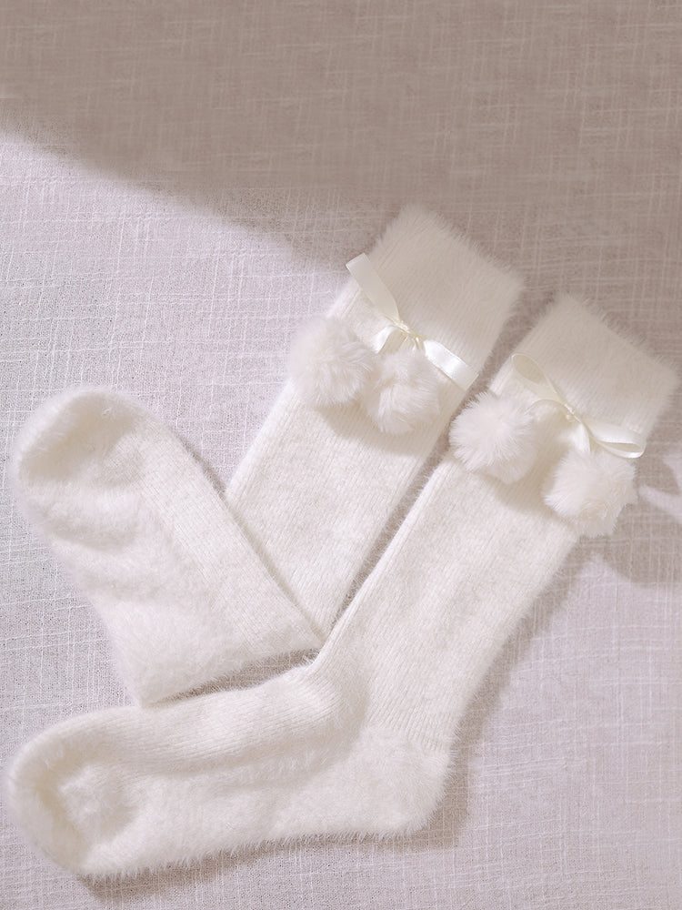 Snow Ball Ankle & Crew Socks-ntbhshop