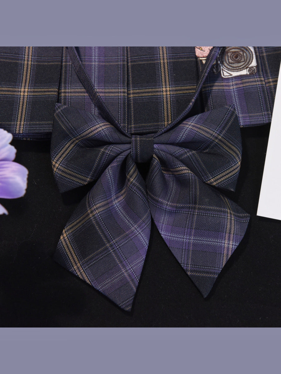 Tomoyo JK Uniform Bow Ties & Neck Tie-Accessories-ntbhshop