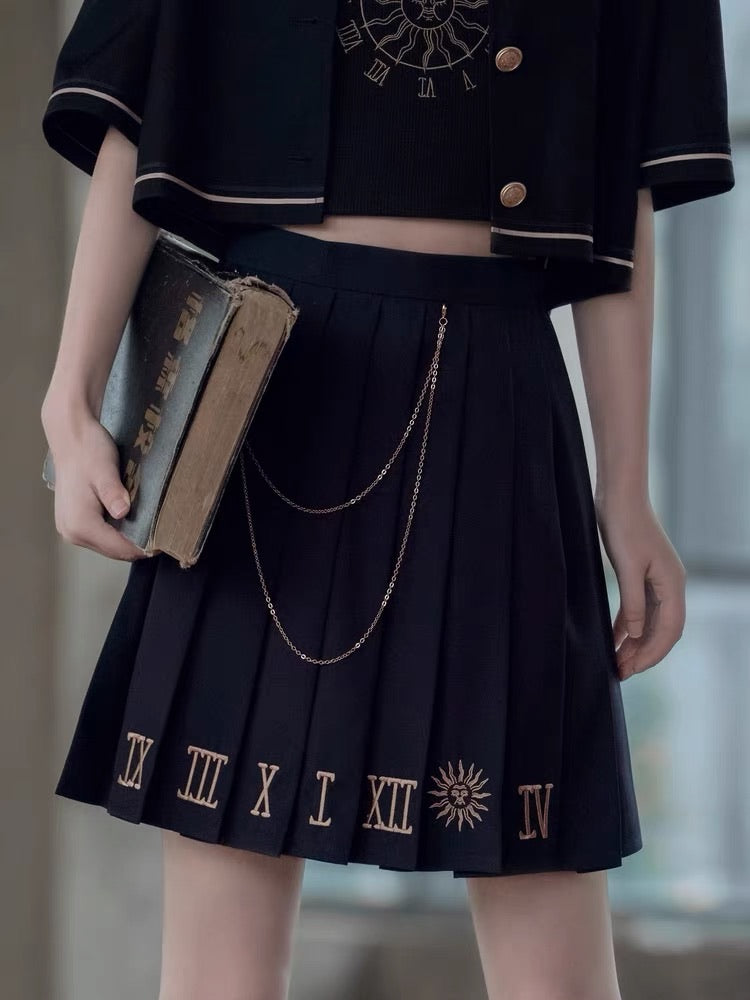 Planetary Hours Sailor Blouse, Camisole & Skirt-ntbhshop