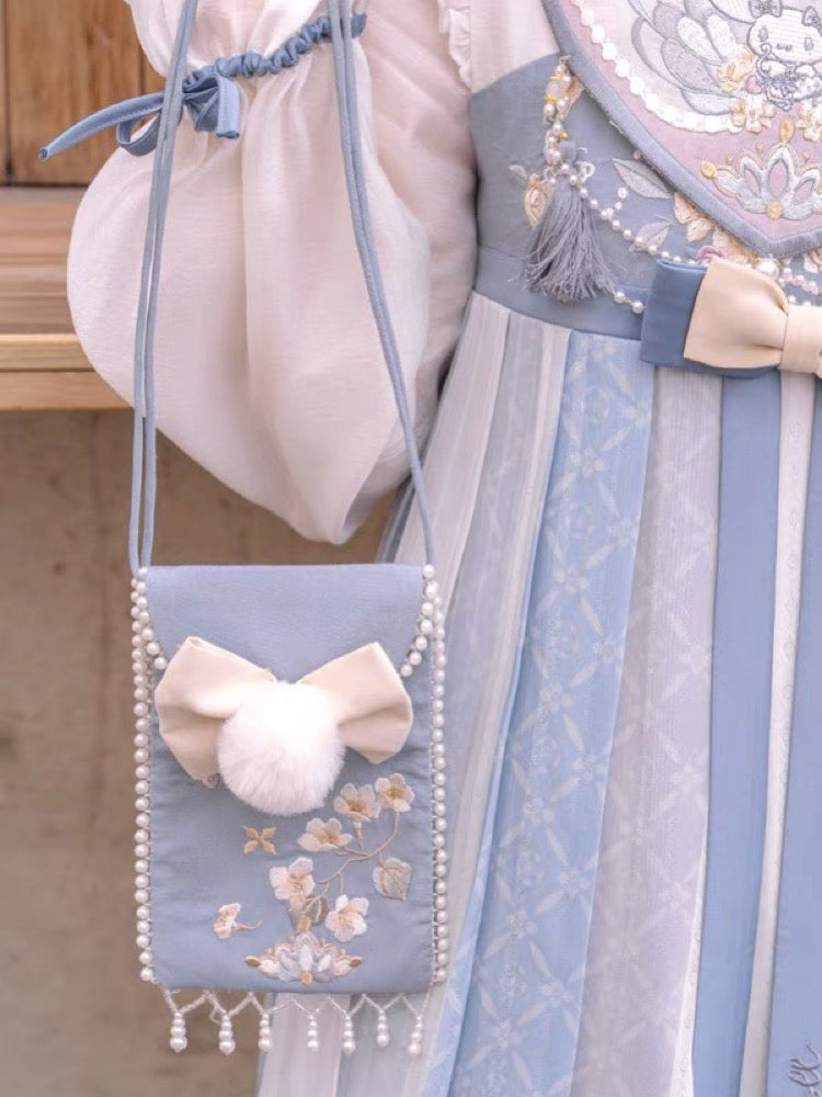 Snow Ball Pearl Crossbody Bags-Accessories-ntbhshop