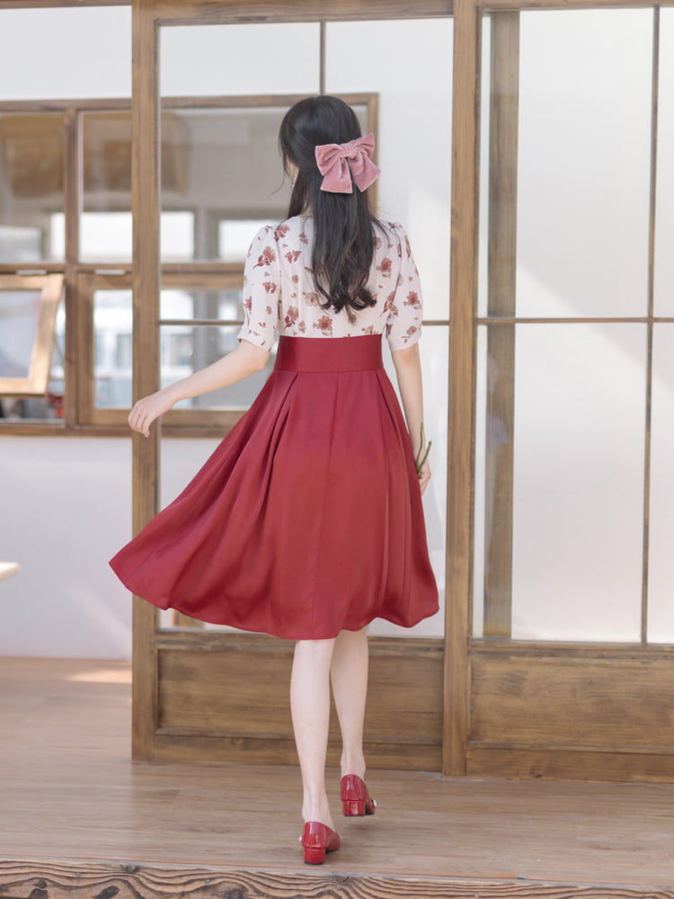 Rosehill Red Dress-ntbhshop