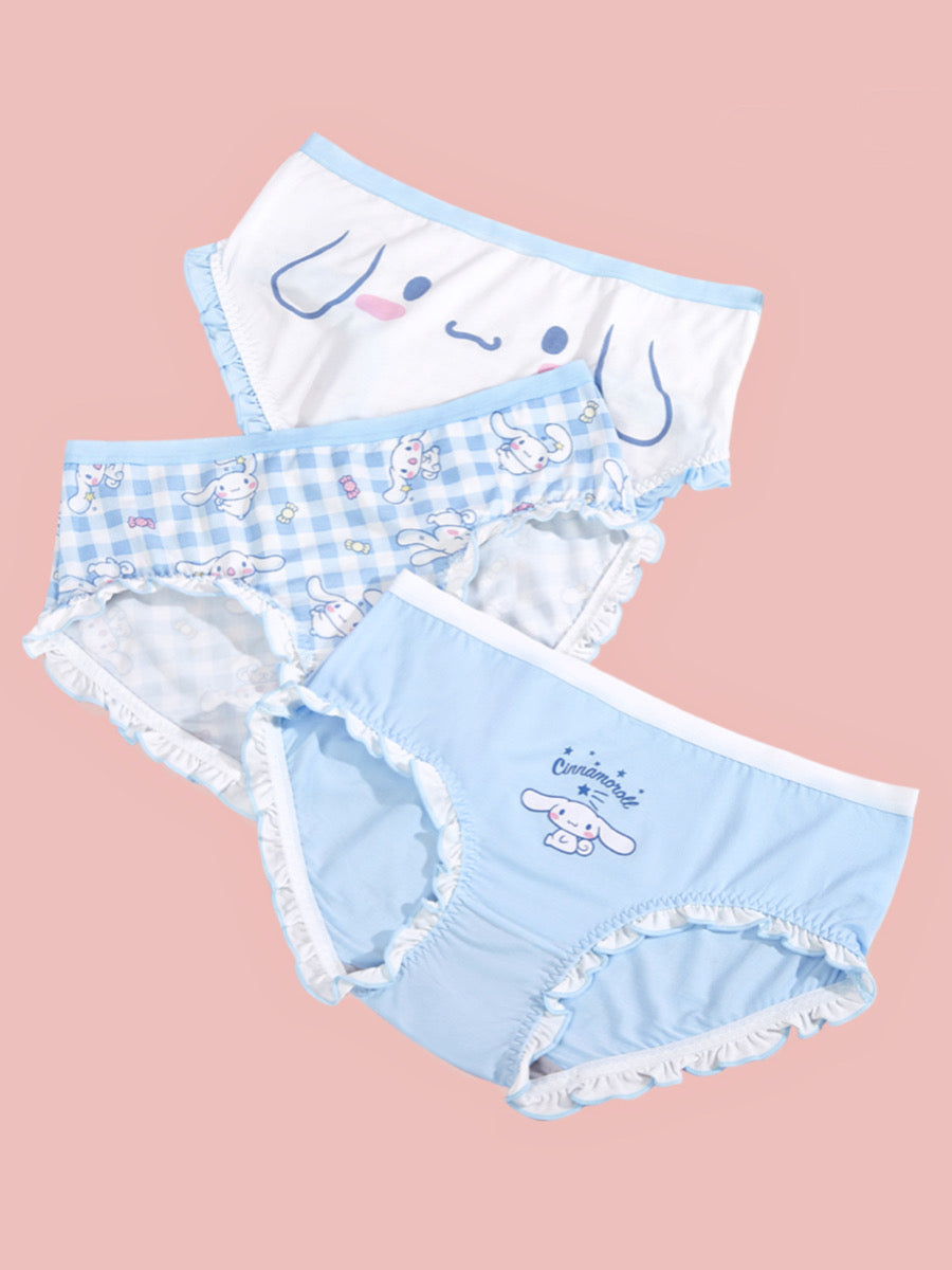 Cinnamoroll Bra Set Girls Briefs Vest Underpants Underwear Cute