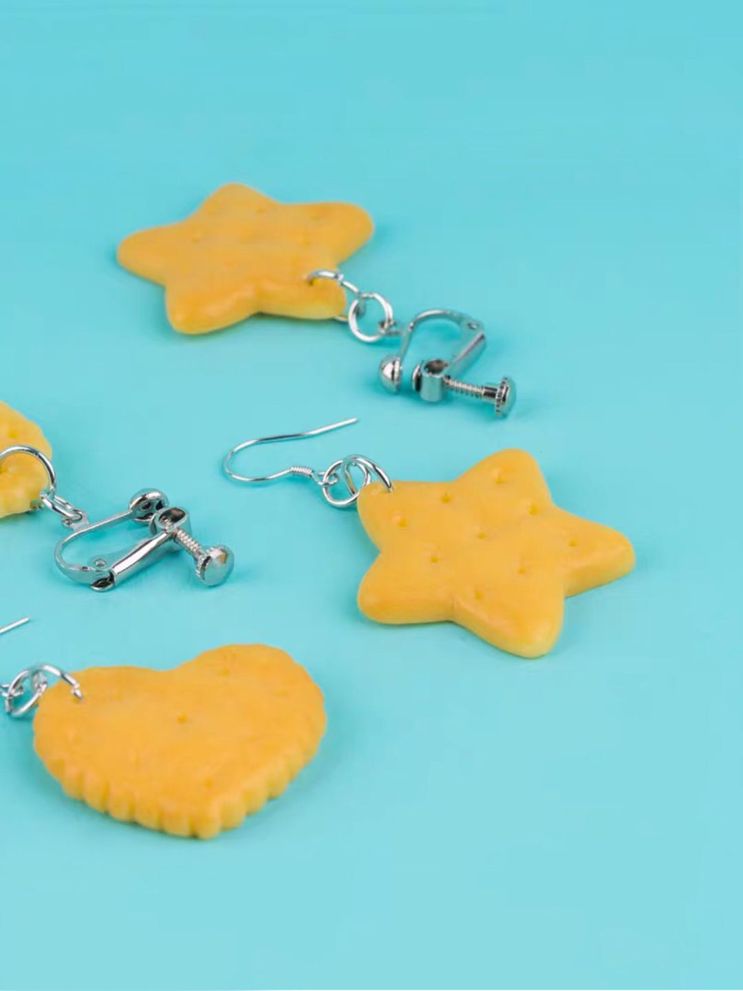 Sweet Biscuit Resin Earrings-ntbhshop