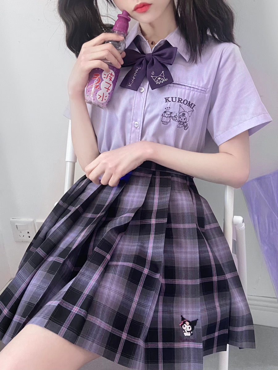 Kuromi My Melody Cinnamoroll Pochacco JK Uniform Shirts-ntbhshop