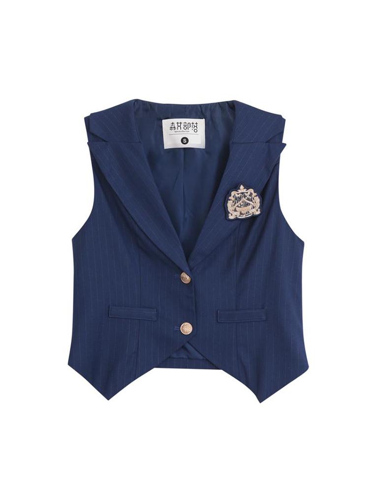 Wisdom Blue Vest & Shorts-ntbhshop