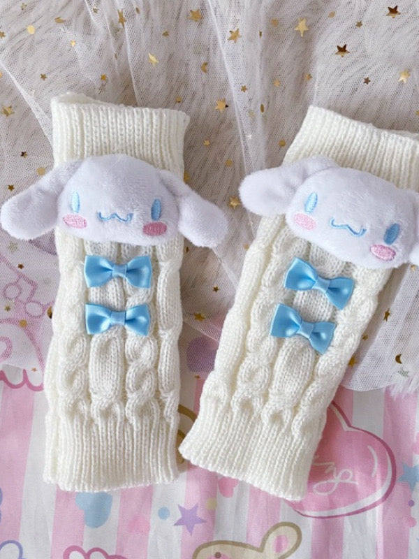 Kuromi & Friends Knit Arm Warmers-ntbhshop