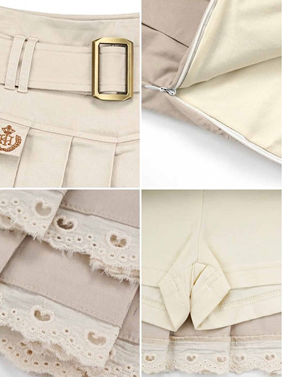 Heart Crush Mini Skirt-ntbhshop