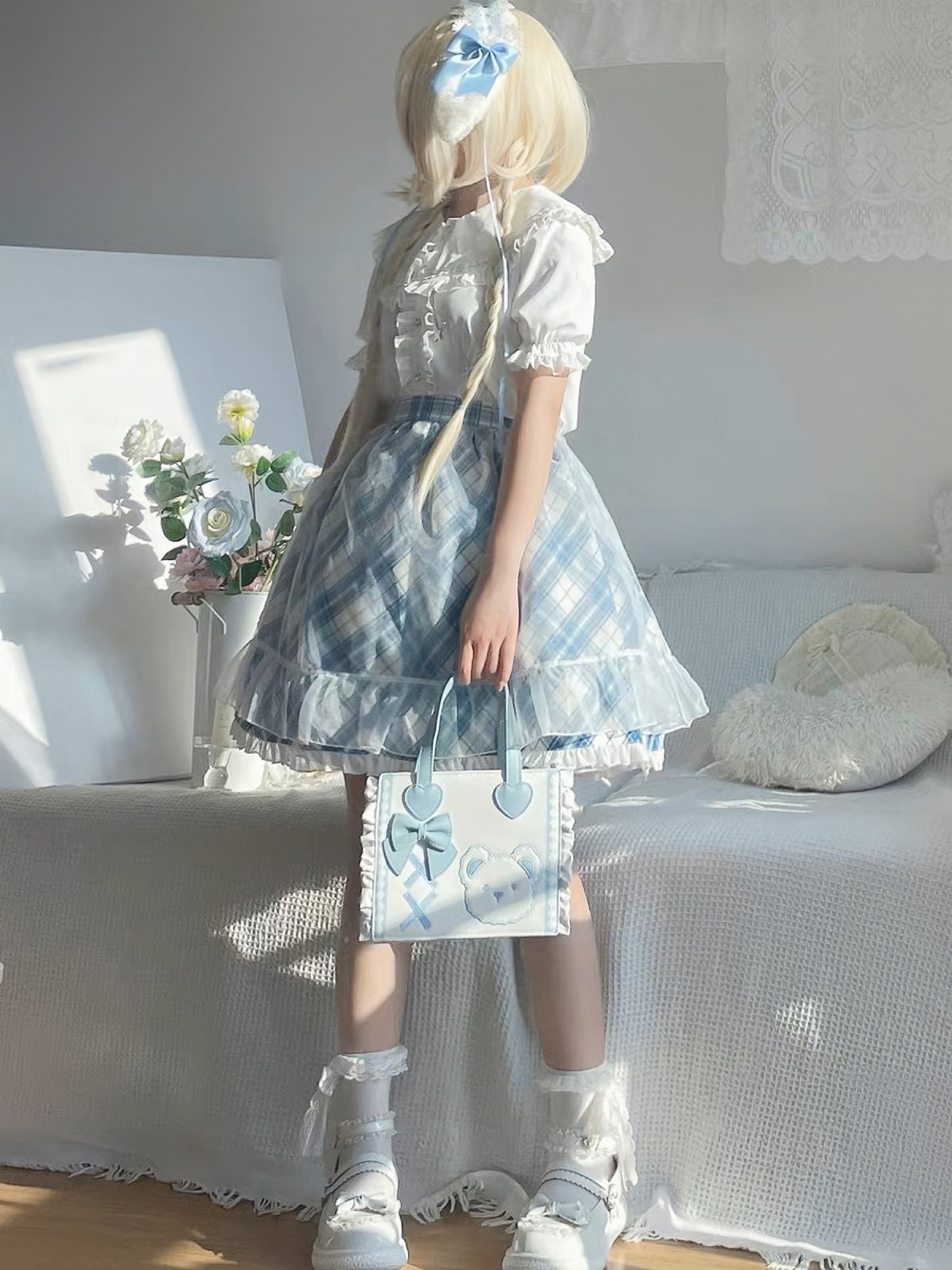 Ram and Rem Double Layer Tulle Skirts-ntbhshop