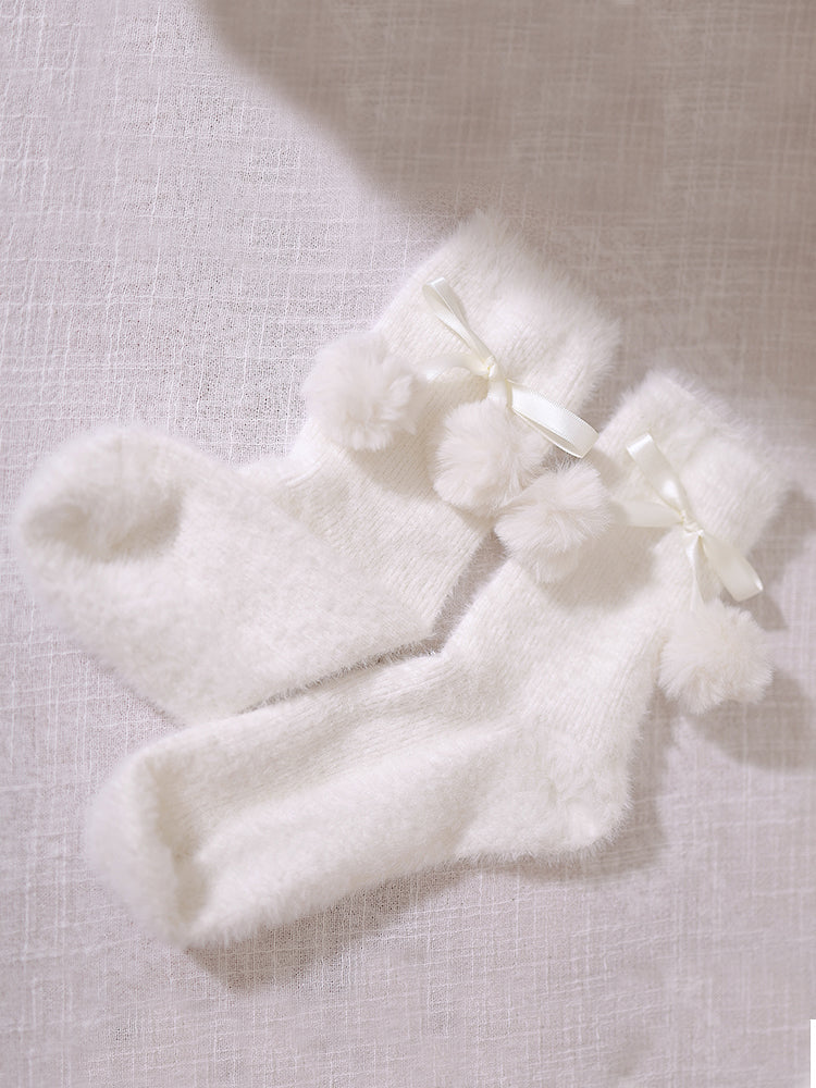 Snow Ball Ankle & Crew Socks-ntbhshop