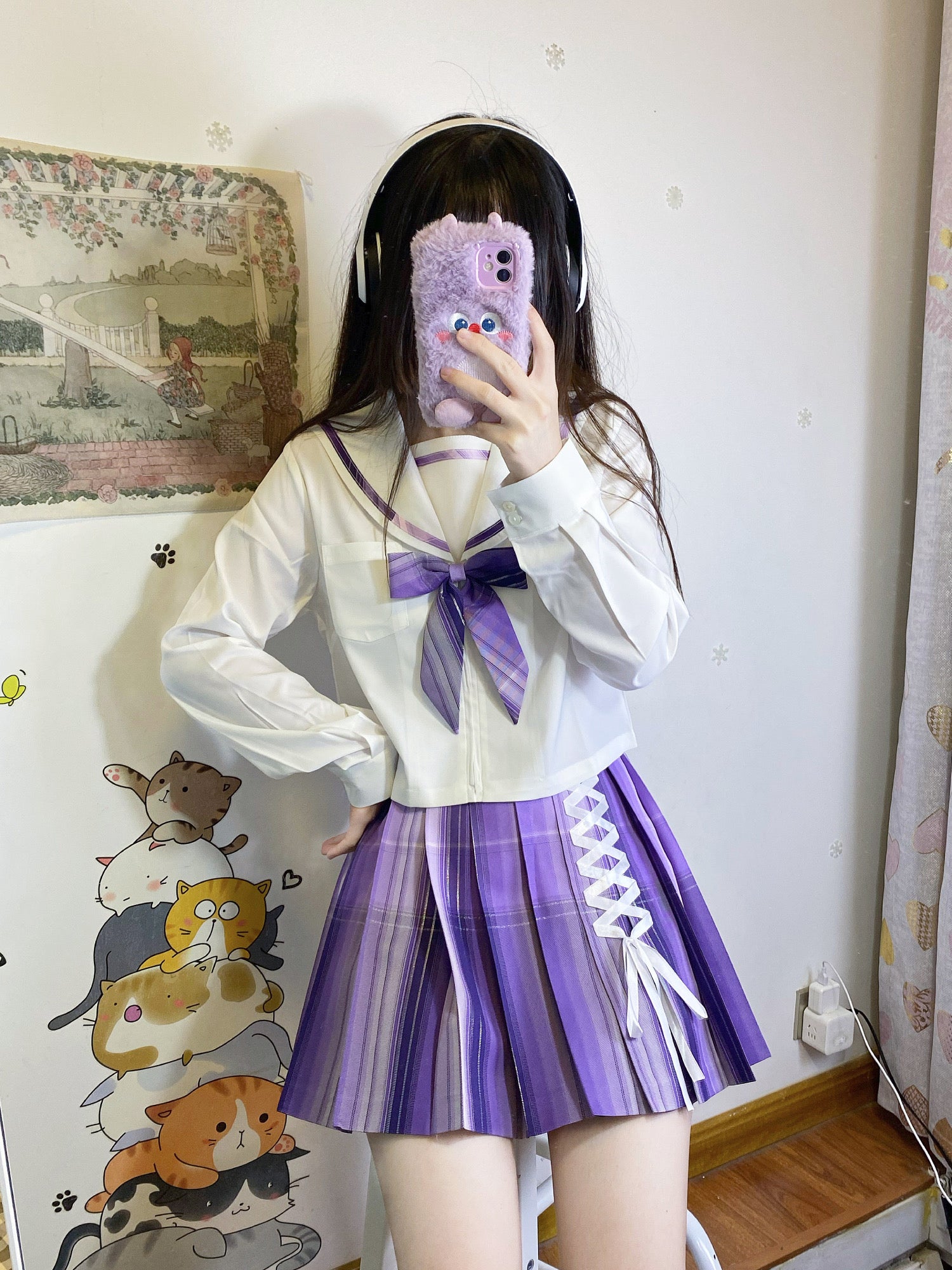 Little Enchantress Silver Tinsel JK Uniform Skirts-ntbhshop