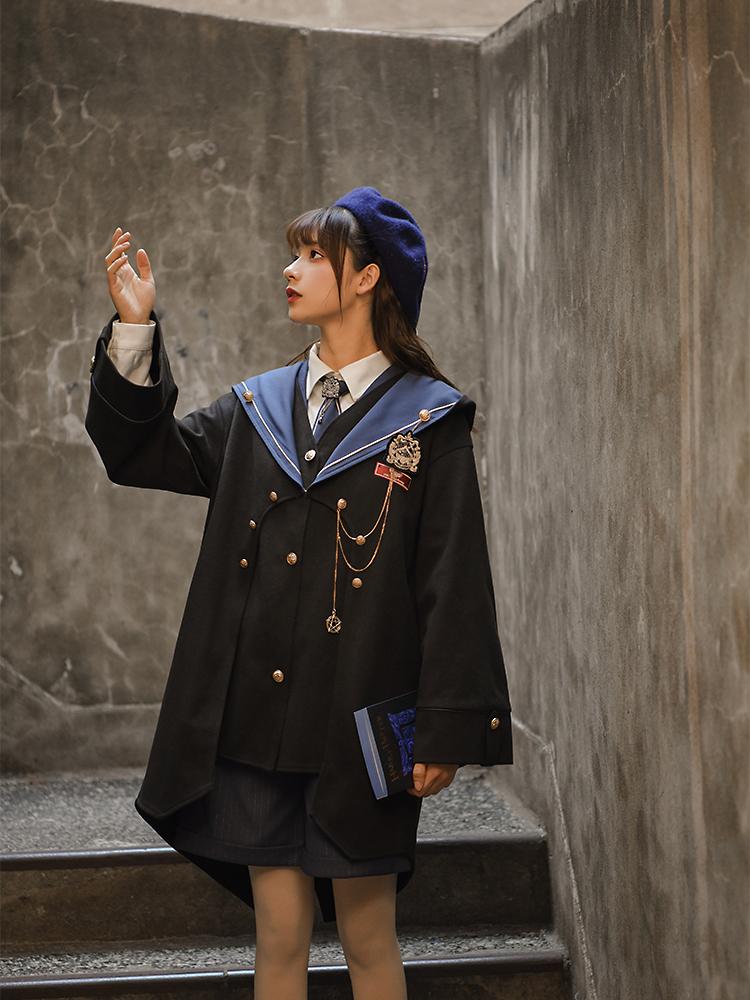 Wisdom Blue Vest & Shorts-ntbhshop