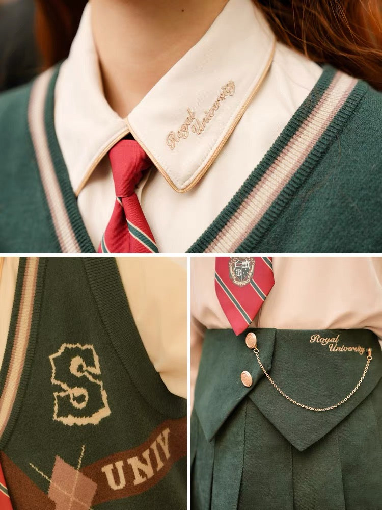 Royal University Shirt, Vest & Skirt-ntbhshop