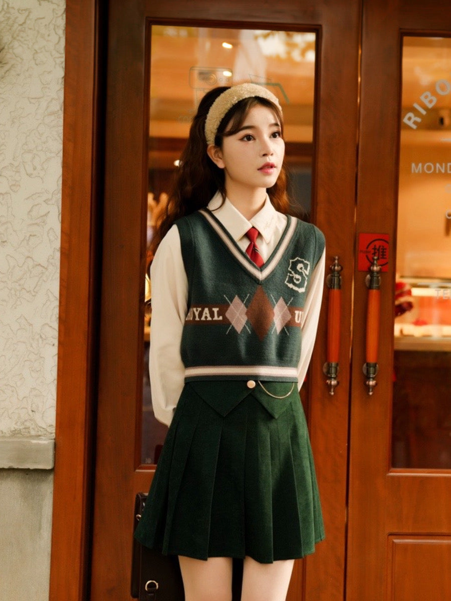Royal University Shirt, Vest & Skirt-ntbhshop