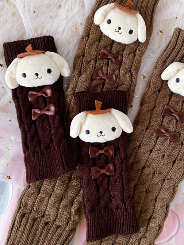 Kuromi & Friends Knit Arm Warmers-ntbhshop