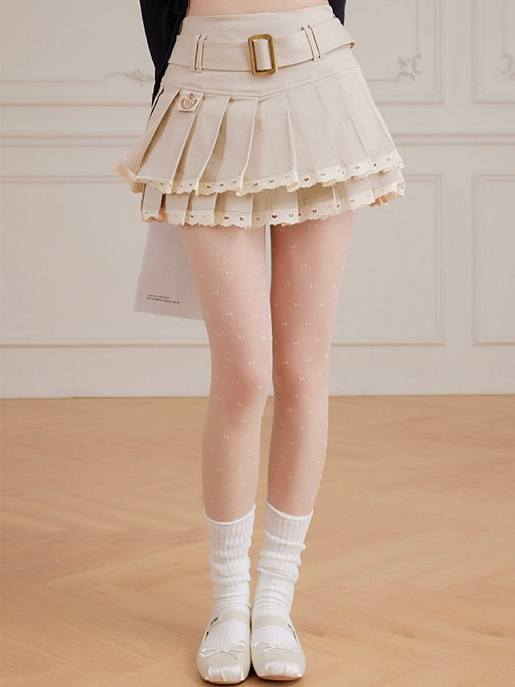 Heart Crush Mini Skirt-ntbhshop