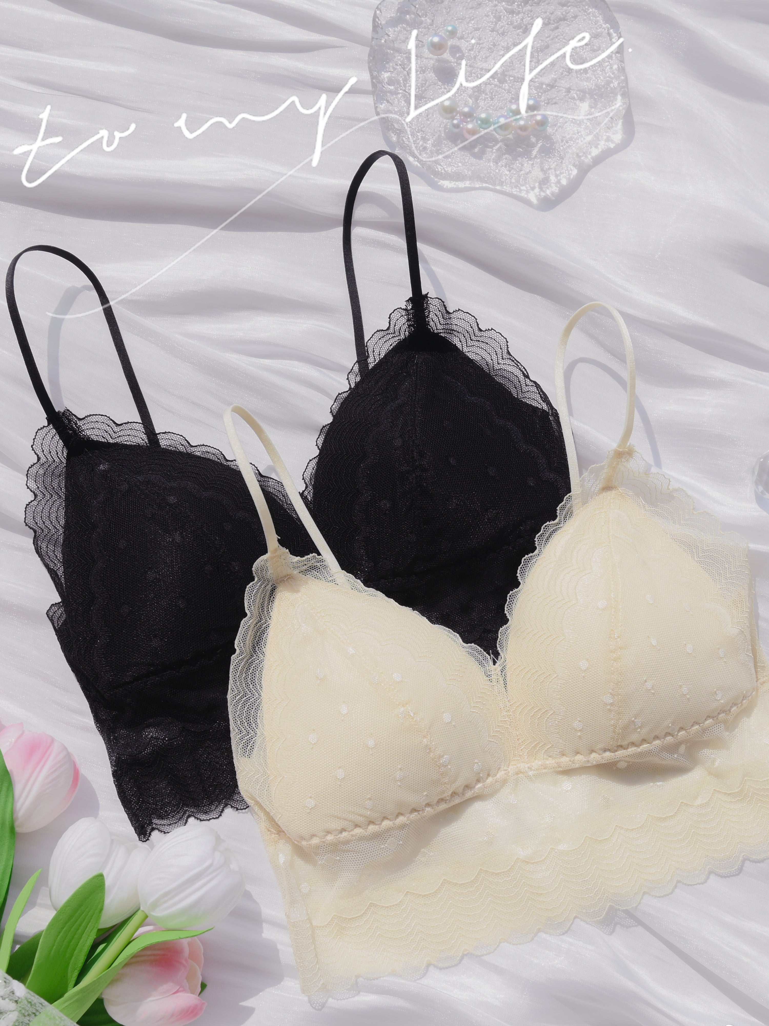 Delicate Touch Triangle Bralettes-ntbhshop