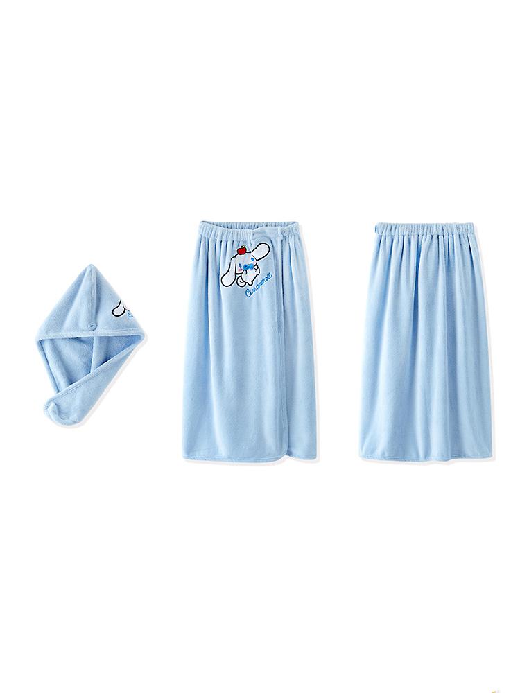 My Melody Cinnamoroll Pompompurin Pochacco Bath Wrap & Hair Towel Sets-ntbhshop