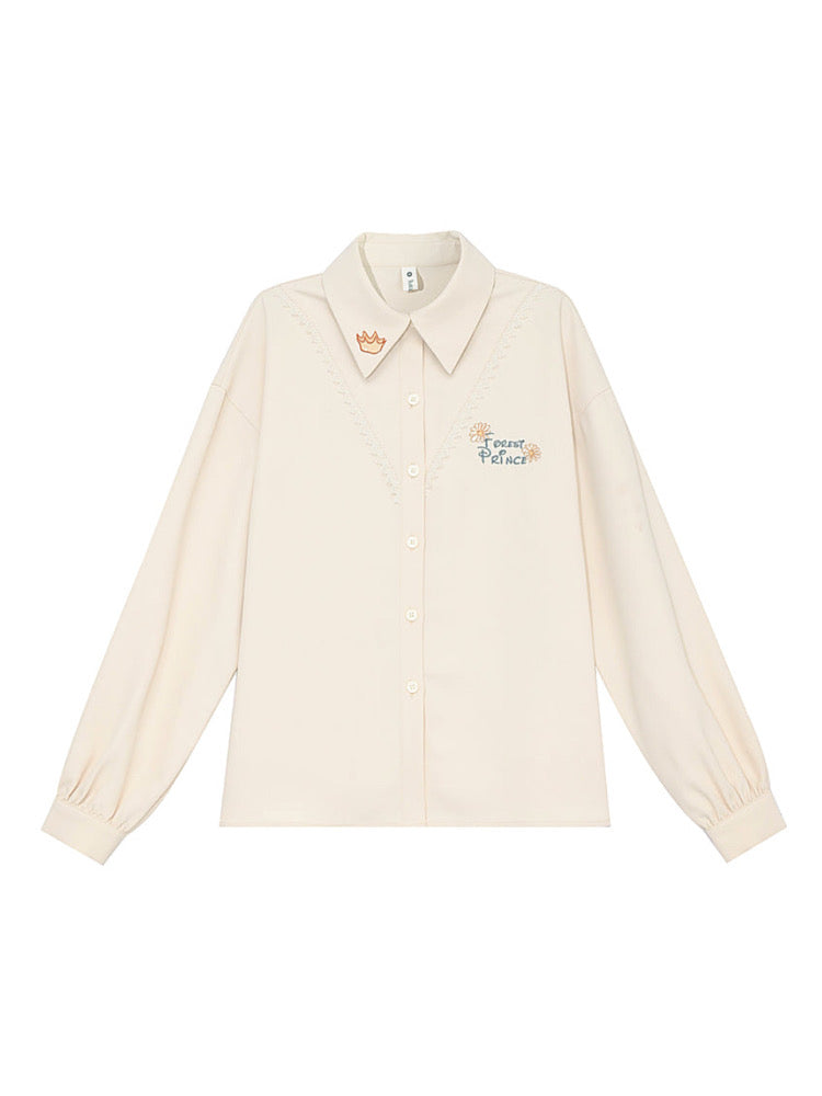 Forest Prince Artistic Knit Vest, Shirt, Shorts & Scarf-ntbhshop