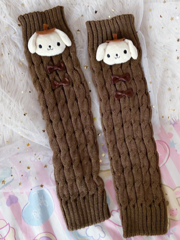 Kuromi & Friends Knit Leg Warmers-ntbhshop