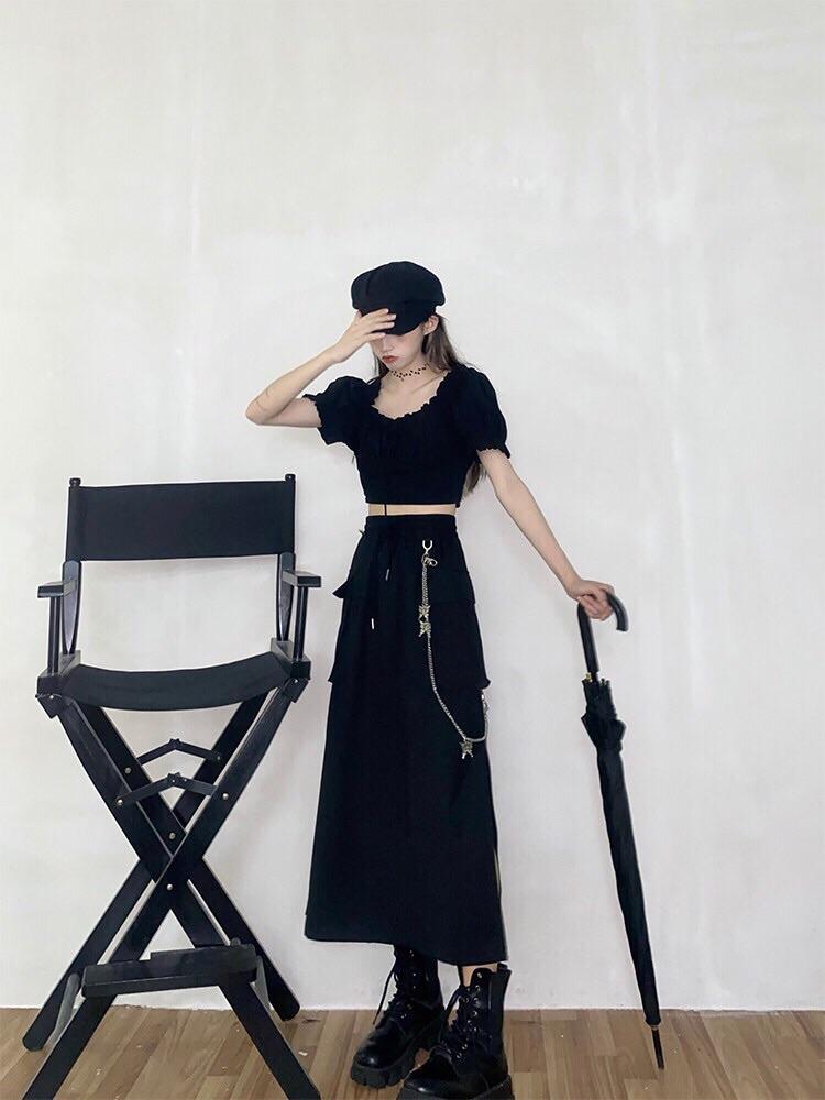 Untamed Split Skirt-ntbhshop