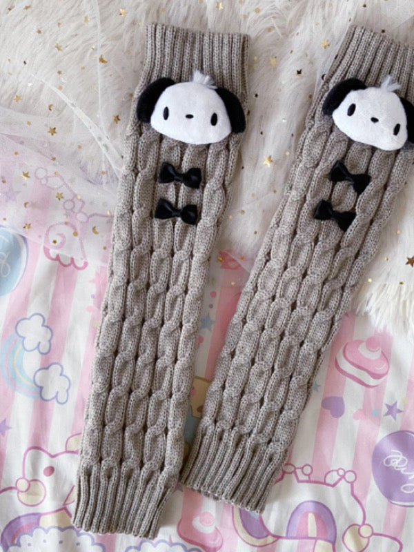 Kuromi & Friends Knit Leg Warmers-ntbhshop