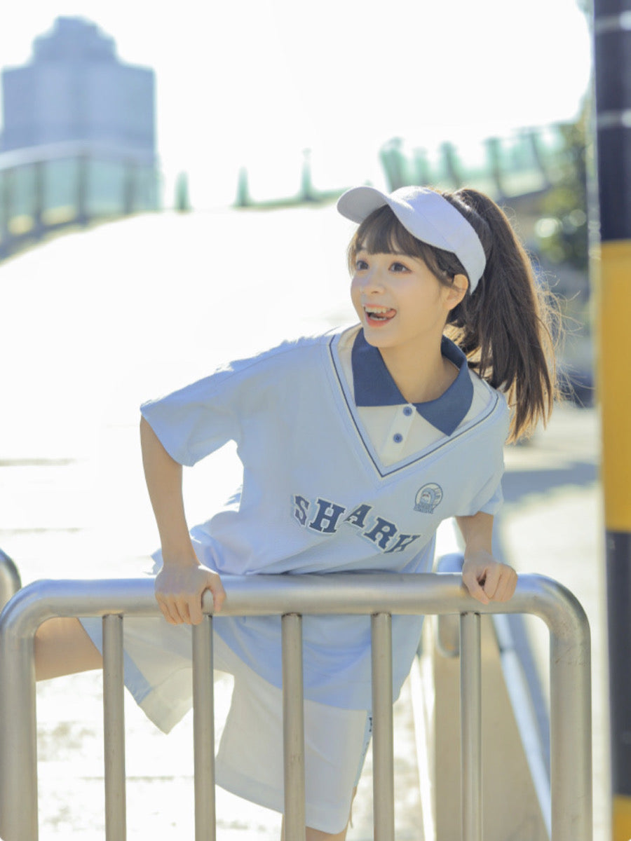 Angry Shark Polo & Shorts-ntbhshop