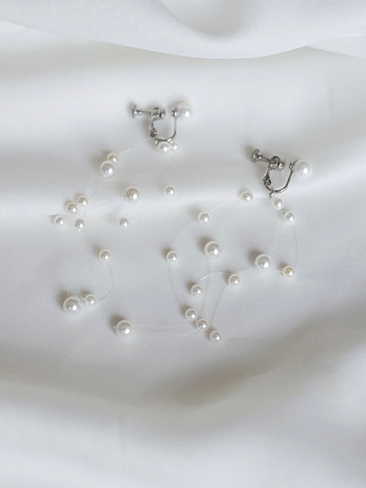 Vintage Pearl Earrings-Accessories-ntbhshop