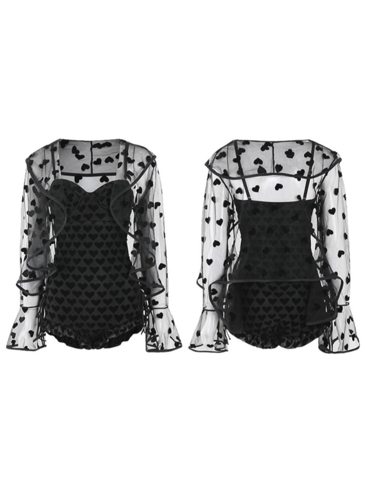 Shadowy Love Outerwear & Swimsuit-ntbhshop