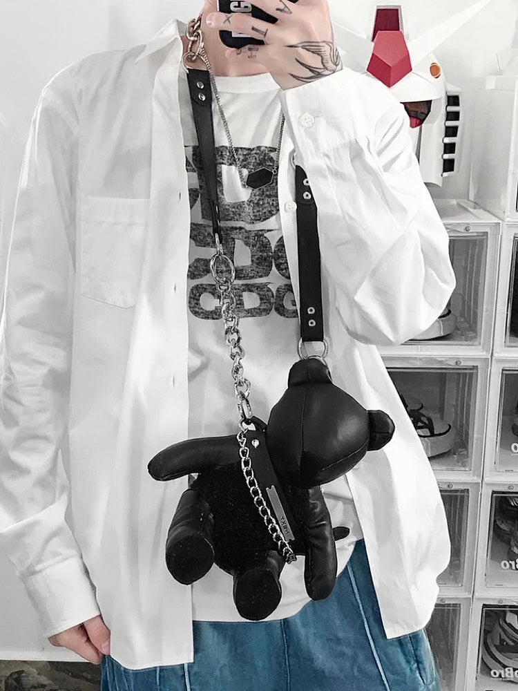 Black Bear Plush Toy-ntbhshop