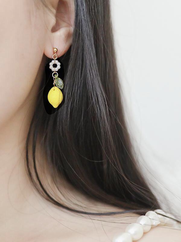 Lemon Earrings-ntbhshop